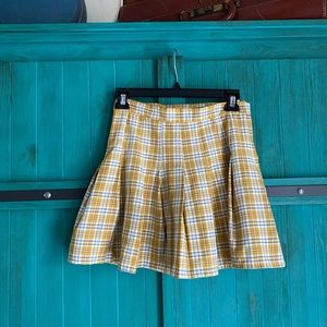Altar’d state girls plaid skirt